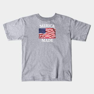 'Merica Made- pride of my country Kids T-Shirt